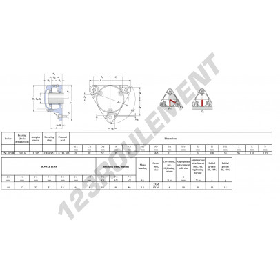 FNL-505-B-2205-K-H305-SKF