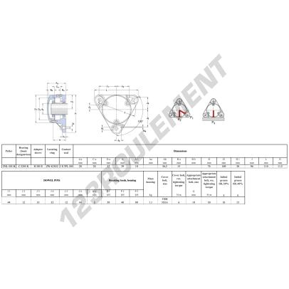 FNL-505-B-C-2205-K-H305-E-SKF