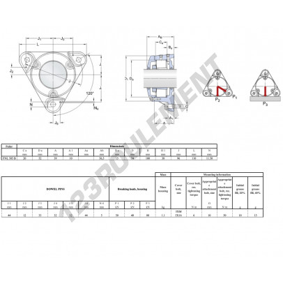 FNL-505-B-SKF