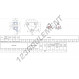 Palier - 3 fixations - FNL-506-B-22206-K-H306-SKF