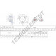 Palier - 3 fixations - FNL-508-A-C-2208-K-H308-E-SKF