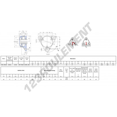 FNL-508-B-2208-K-H308-SKF