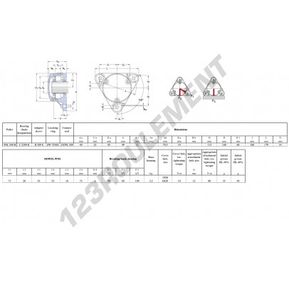FNL-509-B-C-2209-K-H309-E-SKF