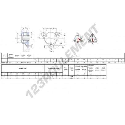 FNL-511-A-1211-K-H211-SKF
