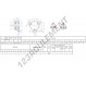 Palier - 3 fixations - FNL-511-B-1211-K-H211-SKF