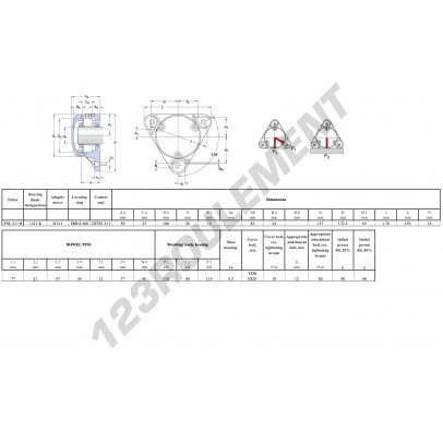 FNL-511-B-1211-K-H211-SKF