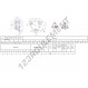 Palier - 3 fixations - FNL-512-A-1212-K-H211-SKF