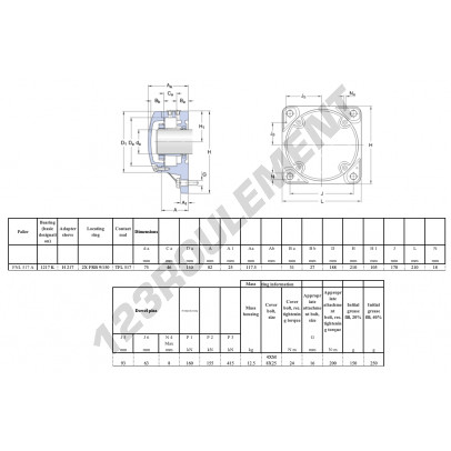 FNL-517-A-1217-K-H217-SKF