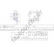 Palier - 4 fixations - FNL-517-B-22217-K-H317-SKF