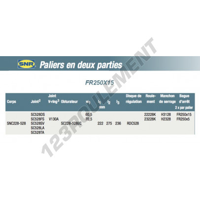 FR250X15-SNR