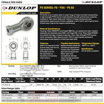 FS-M22-20-DUNLOP