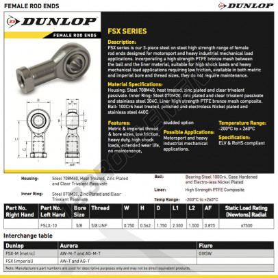 FSLX-10-DUNLOP