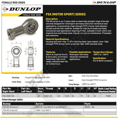 FSX-M20-C-MS-DUNLOP