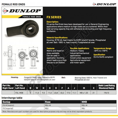 FXL-M08-DUNLOP