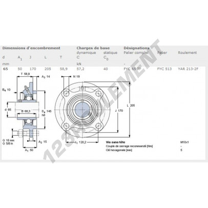 FYC65-TF-SKF