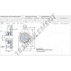Palier - 2 fixations - FYT1-2-RM-SKF