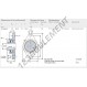 Palier - 2 fixations - FYT15-16-TF-SKF