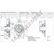 Palier - 2 fixations - FYTB20-WF-SKF