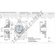 Palier - 2 fixations - FYTB50-FM-SKF