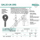 Rotule SA - GAL25-UK-2RS-DURBAL