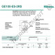 Rotule GEEW - GE100-ES-2RS-DURBAL