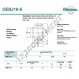 Rotule GEEW - GEBJ16-S-DURBAL
