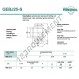 Rotule GEEW - GEBJ25-S-DURBAL