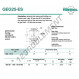 Rotule GEG - GEG25-ES-DURBAL
