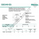 Rotule GEG - GEG40-ES-DURBAL