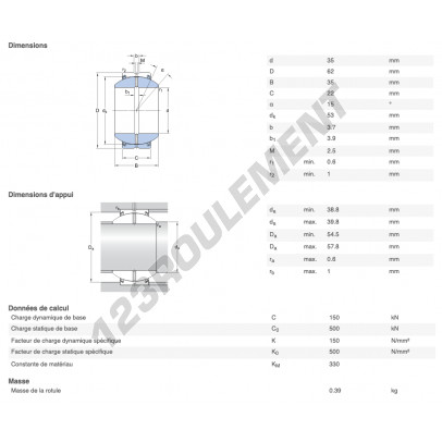 GEH25-ESX-2LS-SKF