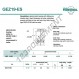 Rotule GEEW - GEZ19-ES-DURBAL