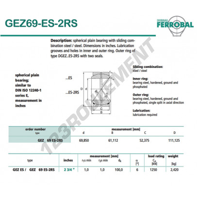 GEZ69-ES-2RS-DURBAL