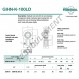 Rotule TAPR - GIHN-K-100LO-DURBAL