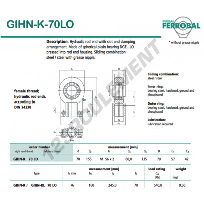 GIHN-K-70LO-DURBAL