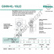 Rotule TAPR - GIHN-KL-16LO-DURBAL
