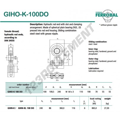 GIHO-K-100DO-DURBAL