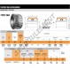 Roulement conique - HM252344NA-HM252315CD-TIMKEN