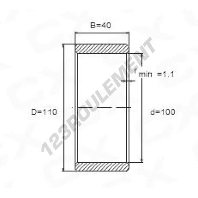 IR100X110X40