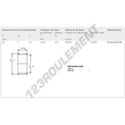 K4-7-10-TN-SKF