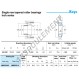 Roulement conique - LM603049-LM603014-JTEKT