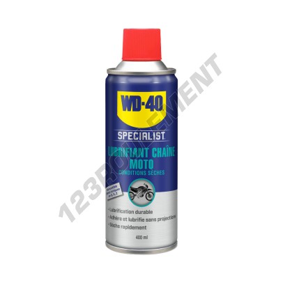 LUBRIFIANT-SPECIALIST-CHAINES-MOTO-CONDITIONS-SECHES-AEROSOL-400ML-WD40