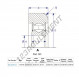 Roulement de guidage - MG306-FFT-2-ENDURO