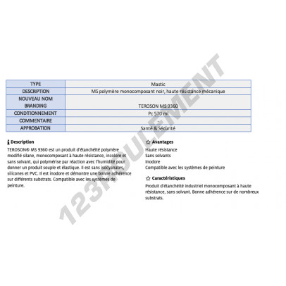 MS-9360LACK-570ML-TEROSON