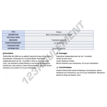 MS-9399-WHITE-400ML-TEROSON