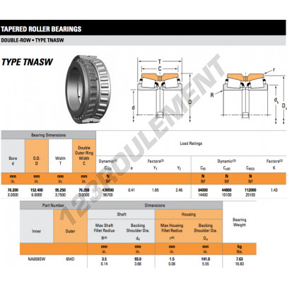 NA659SW-654D-TIMKEN