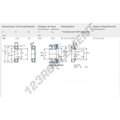NJ2312-ECML-SKF