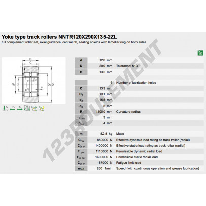 NNTR120X290X135-2ZL-INA