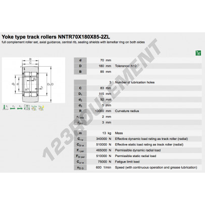 NNTR70X180X85-2ZL-INA