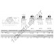Palier - 2 fixations - NP1-2-RHP
