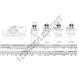 Palier - 2 fixations - NP1-3-4-RHP